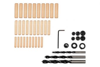 Dībeļu instrumentu komplekts | 6/8/10 mm | 43 prece(s) (24080)