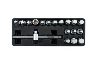 Набор ключей для сливных пробок 18 шт. "YATO" (YT-0599)