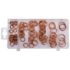 Комплект медных прокладкок Ø 8-20 мм 95 шт. (YT-068713)