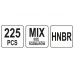 Набор уплотнительных колец/систем кондиционера воздуха | HNBR | 225 шт. (YT-068791)