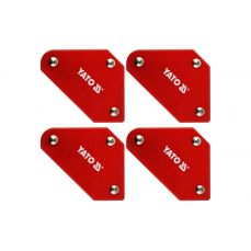 Набор магнитов угольников для сварки 4шт. (YT-08677)