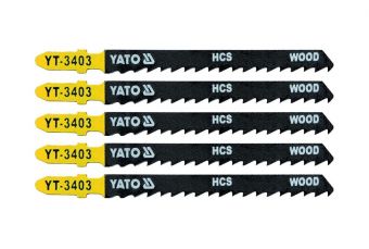 Полотна для электролобзика (дерево) 8TPI 4mm (YT-3403)