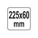 Caulking gun 225*60 mm (YT-67570)