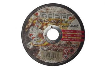 Абразивный отрезнoй диск 125x1.0x22.2мм RAPID (M08249) 