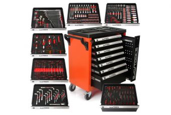 BJC Instrument Cart with 7 Drawers and 298 Pieces of Tools (M66599)