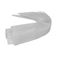 Ремни для проводов на липучке | белые | 150 мм / 10 шт. (73840)