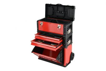 Ящик для инструмента на колесах, металлический 78 предметов (YT-09104)