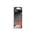 Twist drill  bit set hss-tin 6pcs 2-8mm (YT-44673)