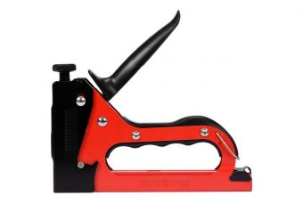 Степлер 3-х функц. ПРОФИ 6-14мм чер/крас (YT-7003)