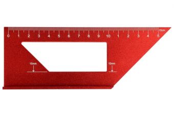 Угольник японский 150 мм, 45/90° 3D (YT-70797)