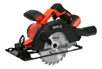 Аккум. цир. пила 165мм 18В (без АКБ и ЗУ) (YT-82811)