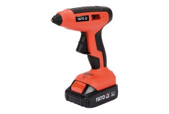 Аккумуляторный клеевой пистолет | 11 мм / 15 сек | 18V (YT-82854)