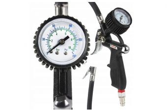 Пистолет для подкачки колес с манометром (M80702) 