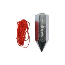 Маятниковый стальной шестигранник с шнуром 300 г / 4,5 м (17304)