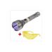 Rechargeable uv flashlight 3w with glasses (YT-08588)