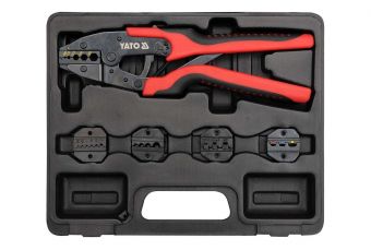 Клещи для обж/зач.проводов в наб. (YT-2245)