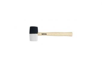 Rubber mallet with wooden handle 780 g (YT-4604)