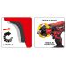 Impact wrench 8v, 1/2'', 300nm - body (YT-82805)