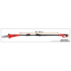 Akumulatora krūmu griezējs 18V (bez akumulatora un lādētāja) (YT-82837)