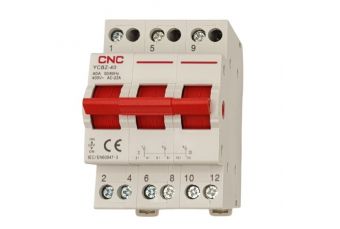 Modulārais slēdzis CNC YCBZ-40, 3P, 40A, 1-0-2 (EL240371)