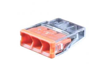 Splicing Connector, 3x 0.5-2.5mm², 24A, 450V, 100pcs (EL240401)