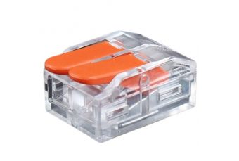 Коннектор для сращивания с рычагом, 2x 0,5-6,0 мм2, 41A, 450 В, 20 шт (EL240449)