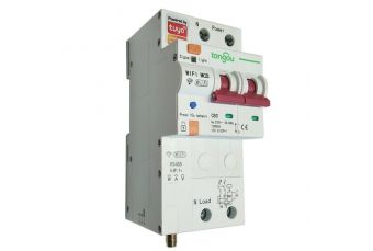 TUYA Умный 2-полюсныйпереключатель Wi-Fi, RS485, 80A (HS081997)