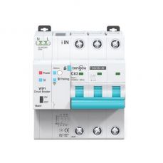 TUYA Умный 3-полюсный переключатель Wi-Fi, 63A (HS082000)