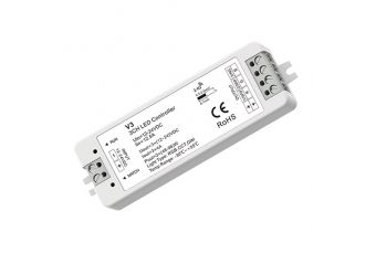 V3 контроллер для светодиодных лент, 12-24V, 3x 4A (HS083083)