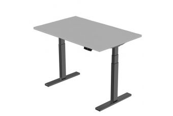Profesionāls regulējama augstuma galds, 139 cm x 68 cm, pelēks (HS083540)