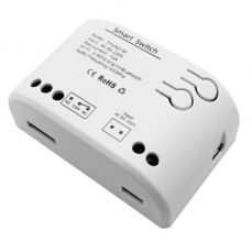 TUYA Умный 1-канальный переключатель Wi-Fi, RF, 10A, AC 85-250V (HS084011)