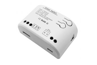 TUYA Умный 1-канальный переключатель Wi-Fi, RF, 10A, AC 85-250V (HS084011)