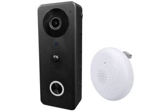 Умный дверной видеозвонок, камера с аккумулятором, Tuya, Wi-Fi, разблокировка (HS084165)