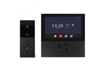 Domofons ar monitoru, Tuya, Wi-Fi, divvadu (HS084202)