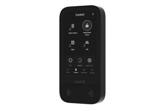Ajax Wireless keypad with touch screen (Black) (KEYPADTOUCHB)