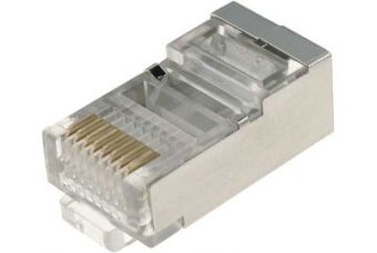 Разъем RJ45 экранированный 100gab (LYUS006)