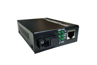 Медиаконвертер 10/100/1000MTX1550nm (MC1550SC)