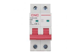 Miniature Circuit Breaker, 2P, 20A, Class C, 6kA (NV821501)