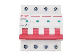 Automātiskais slēdzis, 4P, 32A, C klase, 6kA (NV821624)