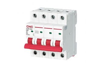Automātiskais slēdzis, 4P, 63A, C klase, 6kA (NV821655)