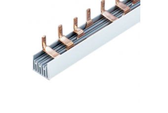 Шина контактная 4P, 56 модулей, 63A, 1.4x7мм, 1м (NV821860)