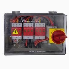 PV atvienošanas panelis, DC 3in-3out, IP66 (NV822300)