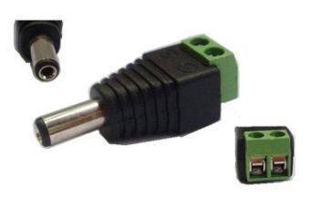 Разъем питания ПАПА 2.1х5.5мм, 10шт (PMC)