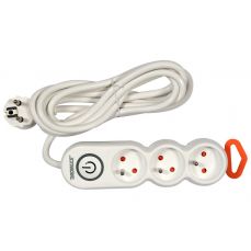 Удлинитель 3 роз. с зазем. 3м (72351)