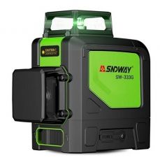 Плоскостной лазер 360 градусов, 30 м, зеленый луч (SW-333G)