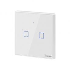 SONOFF Сенсорный выключатель TX Smart Light T2EU2C, Wi-Fi, RF (T2EU2C-TX)