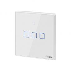 SONOFF Сенсорный выключатель TX Smart Light T2EU3C, Wi-Fi, RF (T2EU3C-TX)