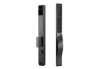 Умный дверной замок, Tuya, распознавание лиц, отпечаток пальца, правосторонний (TV992997)