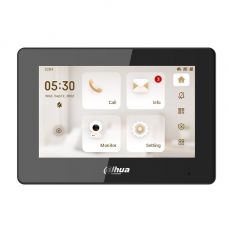 IP interkoma monitors 7\" 1024x600, Micro SD kartes ports, PoE(802.3af), SIP (VTH5421HBW)