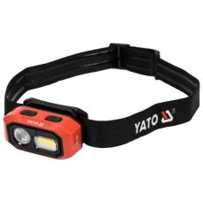 Налобный фонарь 480лм, аккум. датчик движения (YT-08592)